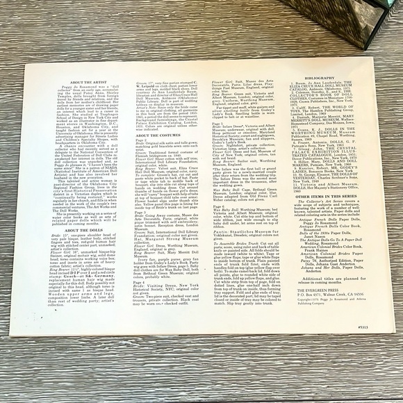 The Antique Dolls Go to a Paper Doll Wedding - Picture 8 of 10